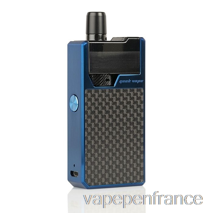 Geek Vape Frenzy Pod System Bleu / Stylo Vape En Fibre De Carbone